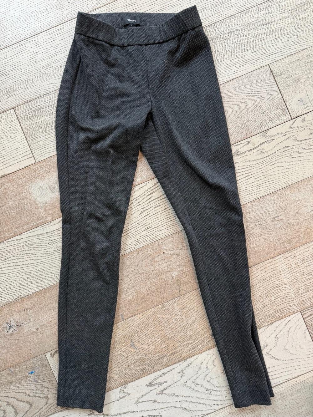 Theory Dark Charcoal leggings